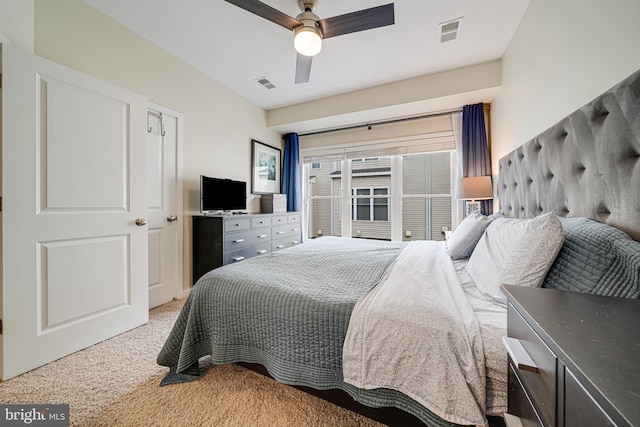 585 Regent Pl NE, Washington, DC 20017 - bedroom with carpet floors and ceiling fan