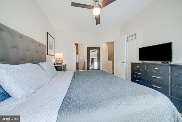 585 Regent Pl NE, Washington, DC 20017 - bedroom with ceiling fan