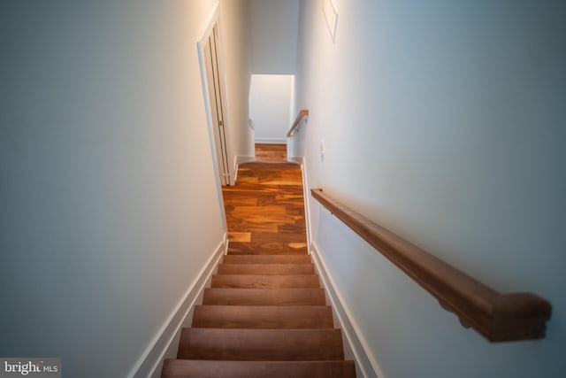 740 S Chris Columbus Blvd Unit 15, Philadelphia, PA 19147 - staircase featuring wood finished floors