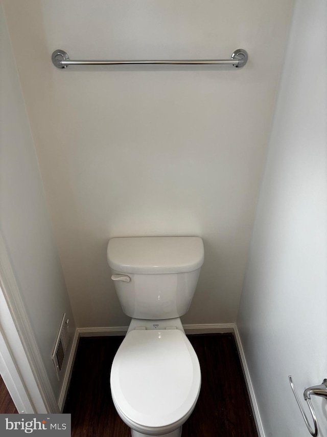 7930 Blue Gray Cir, Manassas, VA 20109 - bathroom featuring baseboards and wood finished floors