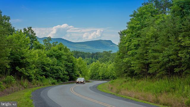 351 Anthem St, Ranson, WV 25438 - mountain view featuring a heavily wooded area