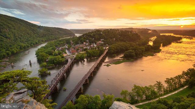 351 Anthem St, Ranson, WV 25438 - water view with a notable bridge and a mountain backdrop