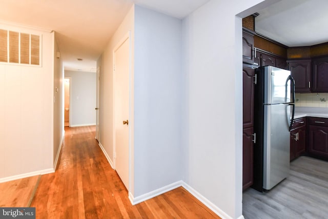 10903 Exeter Ct, Upper Marlboro, MD 20774 - corridor featuring light wood-style flooring and baseboards