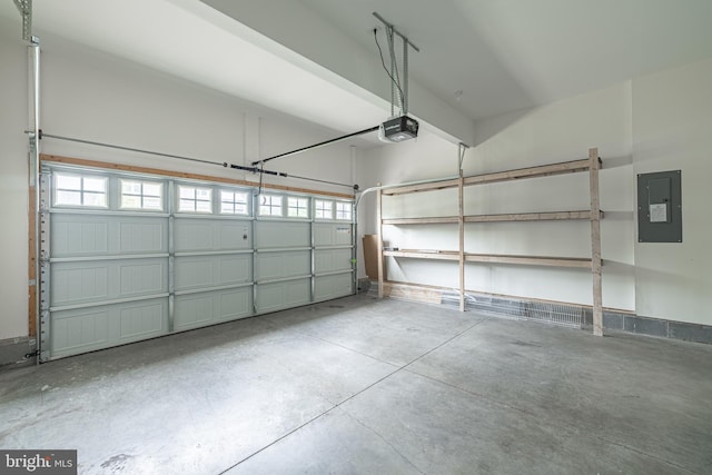 4005 Sweet Azalea Row, Glen Allen, VA 23059 - garage with electric panel and a garage door opener