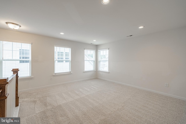 4005 Sweet Azalea Row, Glen Allen, VA 23059 - empty room featuring baseboards, recessed lighting, and light colored carpet