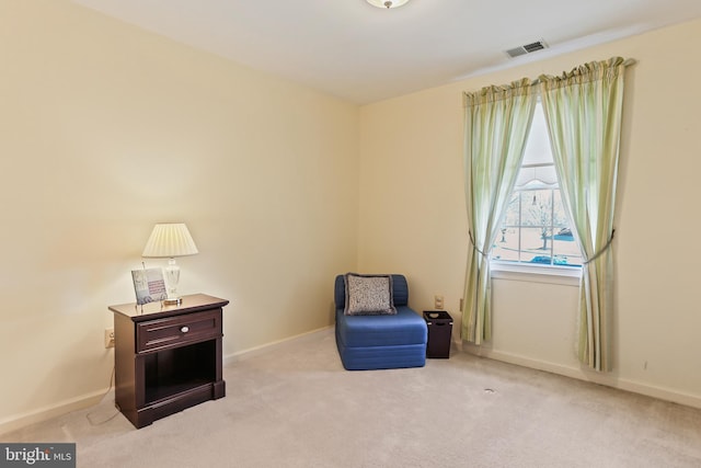 5512 Aspen Dale Ct, Ellicott City, MD 21043 - sitting room with carpet flooring and baseboards