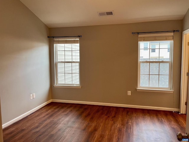 2733 Aldersgate Way, Charlottesville, VA 22911 - empty room with dark wood-style floors, baseboards, and plenty of natural light