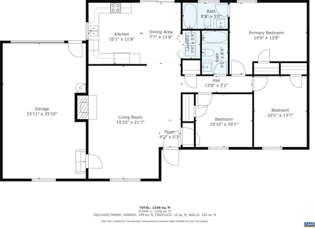 6 Axle Tree Rd, Palmyra, VA 22963 - room layout