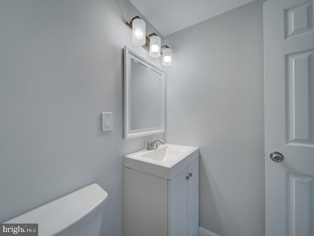 625 Butler Ave, Winchester, VA 22601 - half bathroom with vanity and toilet
