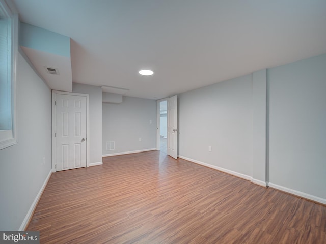 625 Butler Ave, Winchester, VA 22601 - empty room with wood finished floors and baseboards