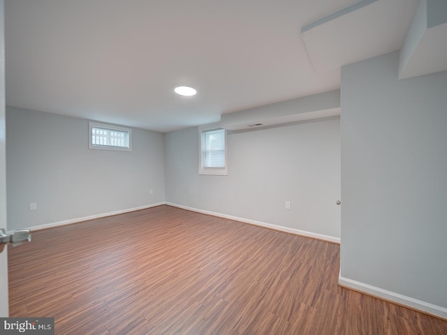 625 Butler Ave, Winchester, VA 22601 - below grade area featuring wood finished floors and baseboards