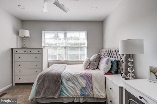 812 Red Rock Cir, Royersford, PA 19468 - carpeted bedroom featuring a ceiling fan and baseboards