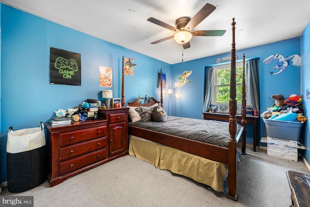 312 Walnut Ave, Marlton, NJ 08053 - carpeted bedroom with ceiling fan