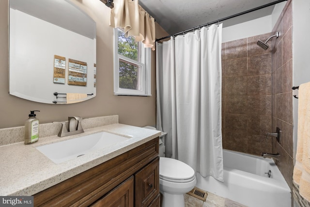 312 Walnut Ave, Marlton, NJ 08053 - bathroom featuring vanity, toilet, and shower / bath combo