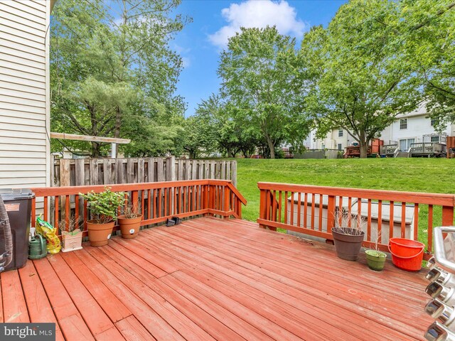 20523 Staffordshire Dr, Germantown, MD 20874 - view of wooden terrace