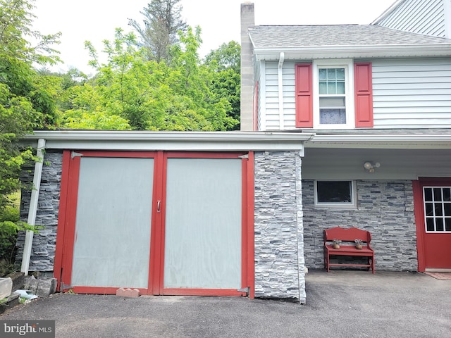 1221 Valley View Rd, Bellefonte, PA 16823 - view of garage