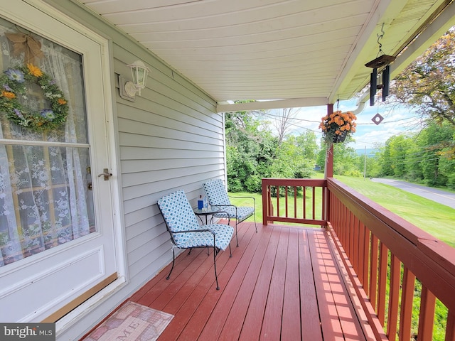 1221 Valley View Rd, Bellefonte, PA 16823 - view of deck