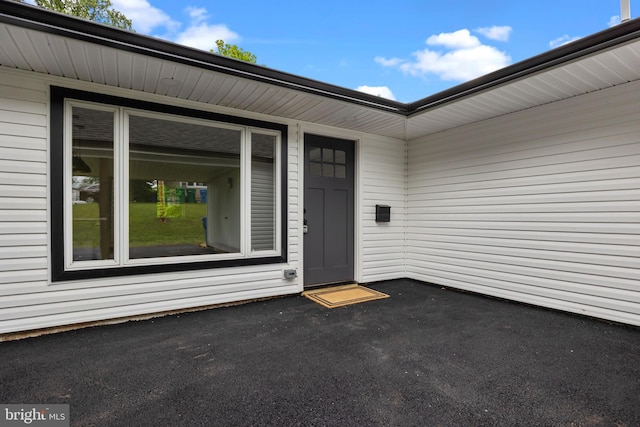 1 Mimosa Ln, Levittown, PA 19054 - view of exterior entry featuring a patio