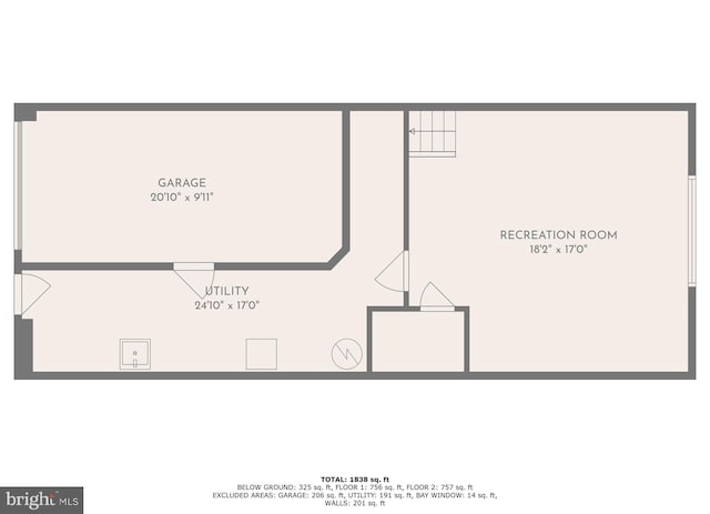 937 E Durard St, Philadelphia, PA 19150 - floor plan / room layout