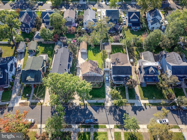 236 Ardmore Ave, Haddonfield, NJ 08033 - aerial view of property and surrounding area with nearby suburban area