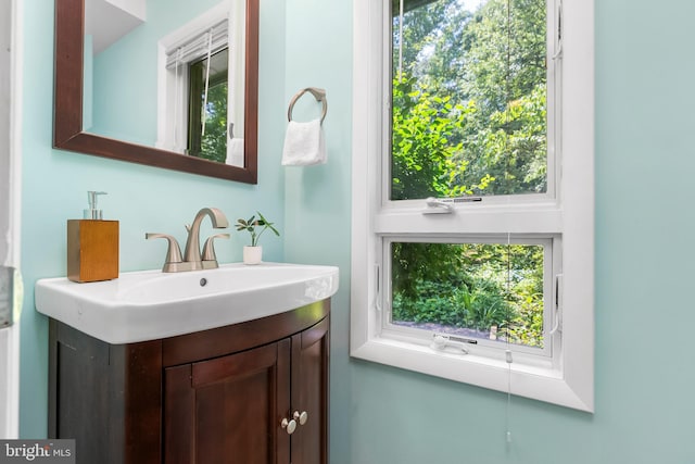 5305 Thunder Hill Rd, Columbia, MD 21045 - bathroom featuring vanity