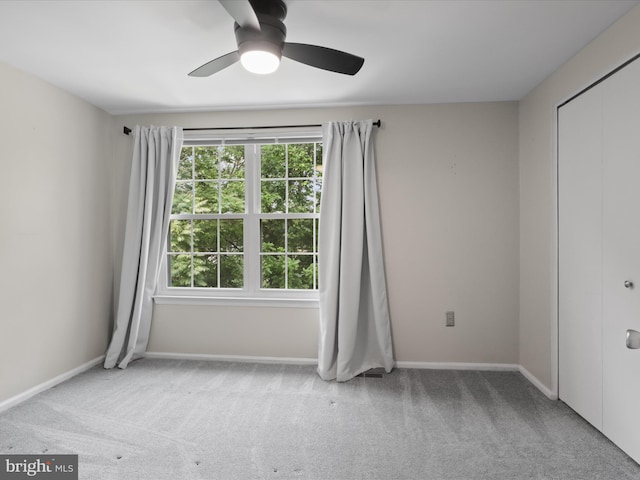 108 Bickel Ct, Sterling, VA 20165 - unfurnished room featuring a ceiling fan, carpet, and baseboards