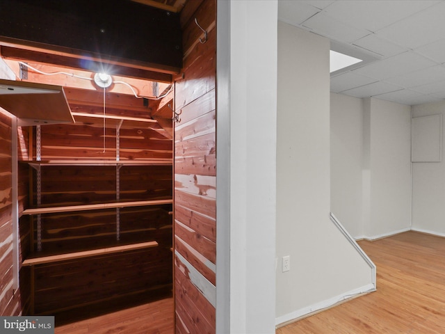 108 Bickel Ct, Sterling, VA 20165 - below grade area with wood finished floors and baseboards