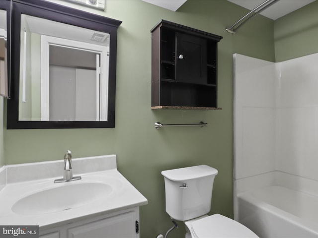 108 Bickel Ct, Sterling, VA 20165 - full bathroom with vanity, toilet, and  shower combination