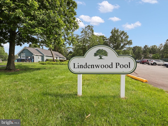 108 Bickel Ct, Sterling, VA 20165 - community / neighborhood sign with a yard