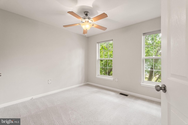 45620 Livingstone Station St, Sterling, VA 20166 - empty room with carpet, baseboards, and a ceiling fan