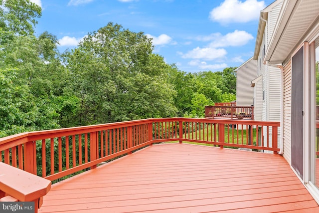 45620 Livingstone Station St, Sterling, VA 20166 - view of wooden deck