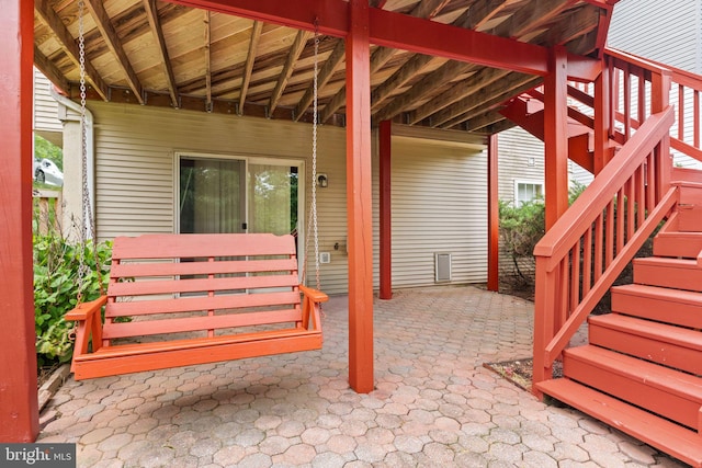 45620 Livingstone Station St, Sterling, VA 20166 - view of patio with stairs