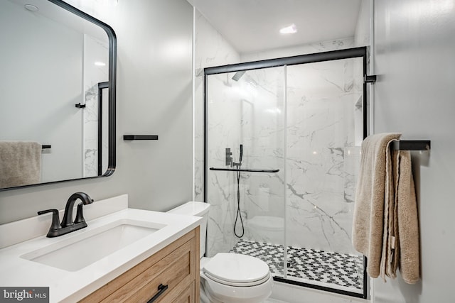 1009 Lakeview Ct Unit 1009, King Of Prussia, PA 19406 - full bath featuring toilet, a marble finish shower, and vanity