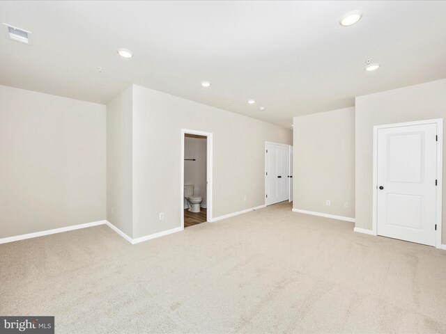108 Spring Bank Way, Frederick, MD 21701 - additional living space featuring light carpet and recessed lighting