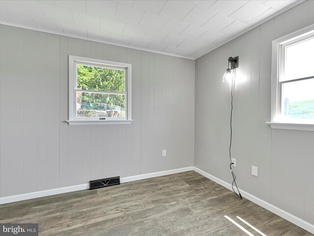 20 E Market St, Schuylkill Haven, PA 17972 - spare room with wood finished floors, baseboards, and ornamental molding