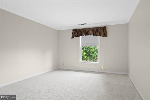 3203 Falcon Ln Ste 311, Wilmington, DE 19808 - carpeted spare room featuring crown molding and baseboards
