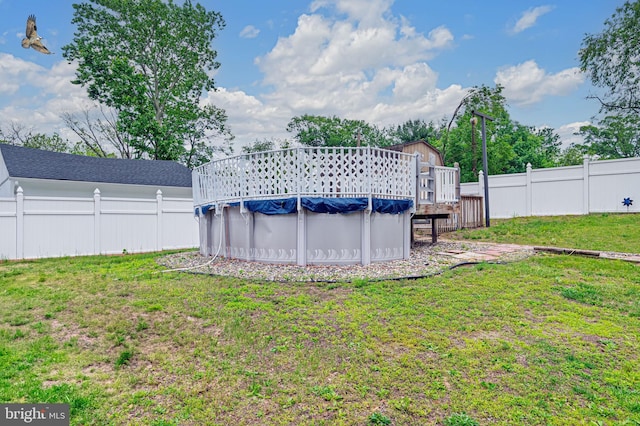 1627 Kindle Ave, Deptford, NJ 08096 - view of yard with a wooden deck