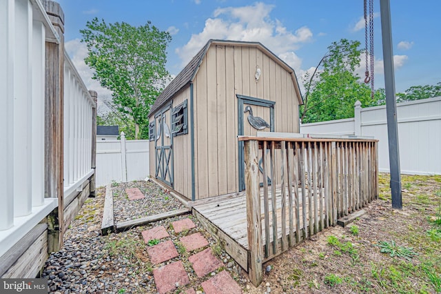 1627 Kindle Ave, Deptford, NJ 08096 - view of shed with a fenced backyard