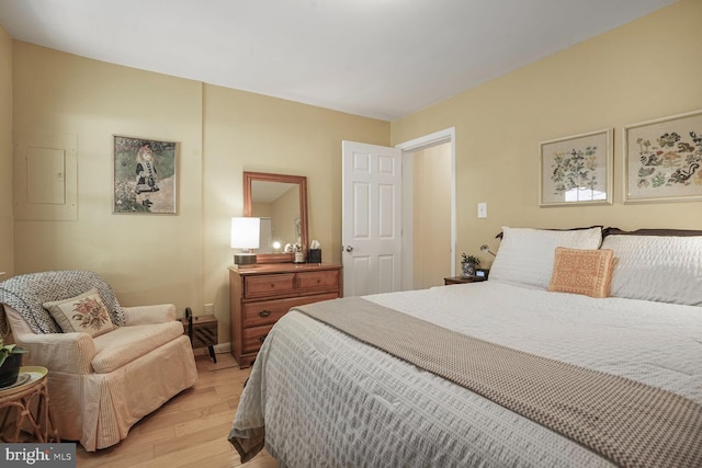 6072 Old Landing Way Unit 48, Burke, VA 22015 - bedroom featuring light wood-style flooring
