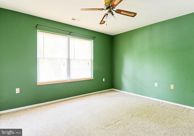 962 Wampler Ln, Westminster, MD 21158 - empty room featuring ceiling fan, carpet flooring, and baseboards
