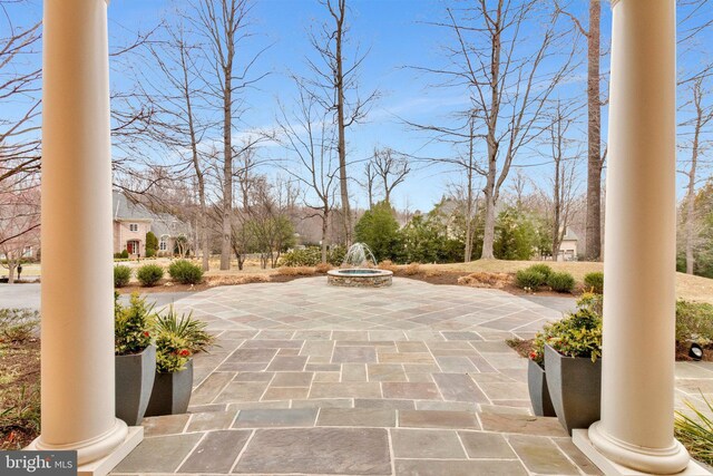 918 Centrillion Dr, Mclean, VA 22102 - view of patio