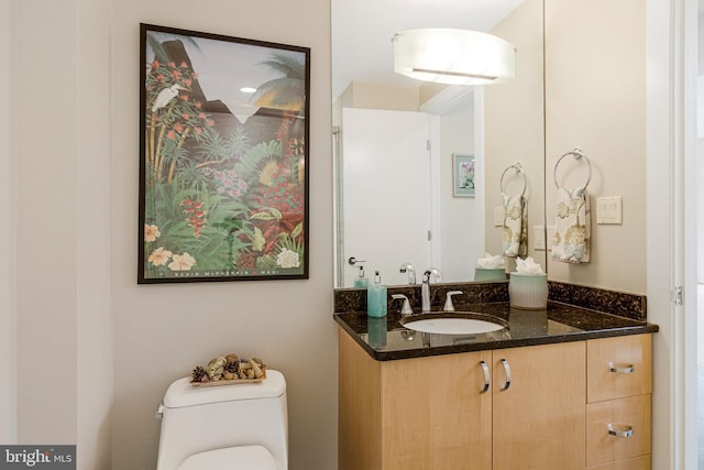918 Centrillion Dr, Mclean, VA 22102 - bathroom featuring vanity and toilet