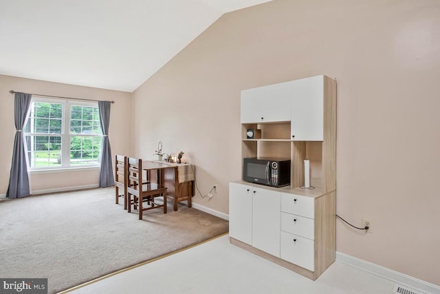 6040 Shady Side Rd, Shady Side, MD 20764 - office space with vaulted ceiling and light colored carpet