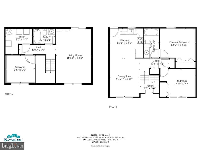 6040 Shady Side Rd, Shady Side, MD 20764 - view of floor plan / room layout