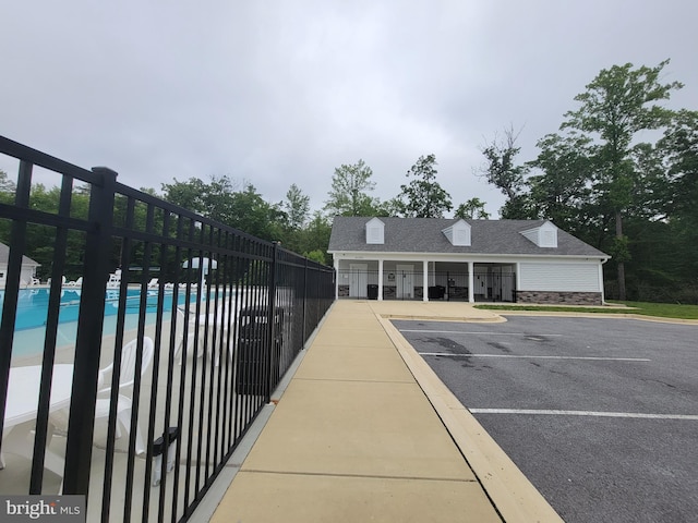 45375 Concord Way, California, MD 20619 - surrounding community featuring a pool and uncovered parking