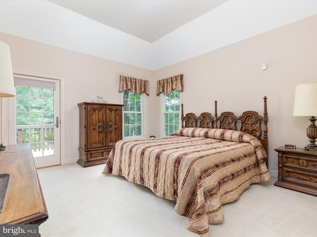 228 Sunset Cir, Cross Junction, VA 22625 - carpeted bedroom featuring access to outside