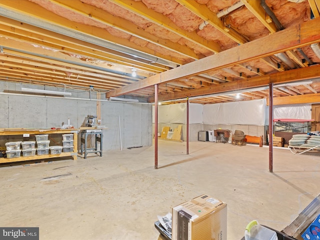 228 Sunset Cir, Cross Junction, VA 22625 - view of unfinished below grade area