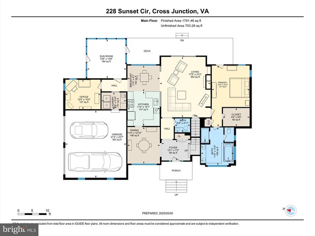 228 Sunset Cir, Cross Junction, VA 22625 - property floor plan