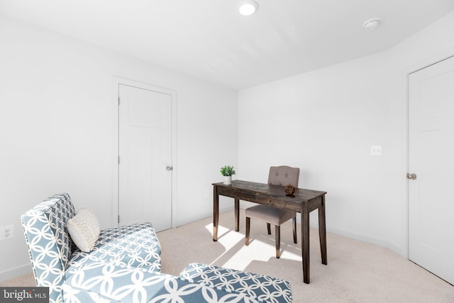 7443 Long Leaf Ln, King George, VA 22485 - carpeted office space with recessed lighting