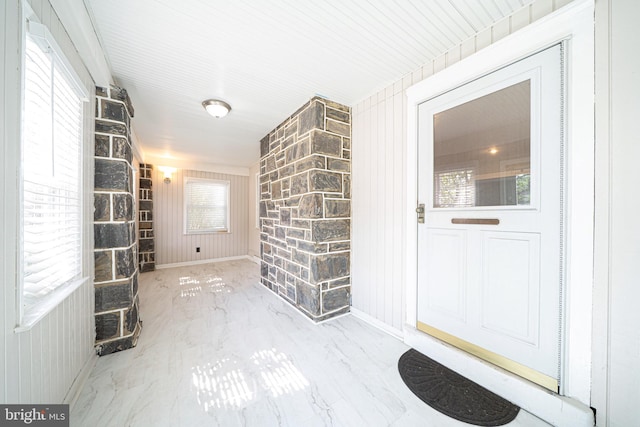 27 Shelbourne Rd, Havertown, PA 19083 - doorway to property featuring a porch